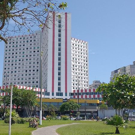 Apto Em Santos, Condominio Frente Ao Mar, Garagem, Internet 250Mb, Wifi E Netflix Gratis, Smart Tv, 1 Dorm Santos  Eksteriør billede