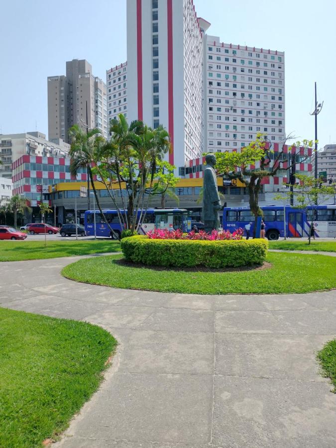 Apto Em Santos, Condominio Frente Ao Mar, Garagem, Internet 250Mb, Wifi E Netflix Gratis, Smart Tv, 1 Dorm Santos  Eksteriør billede