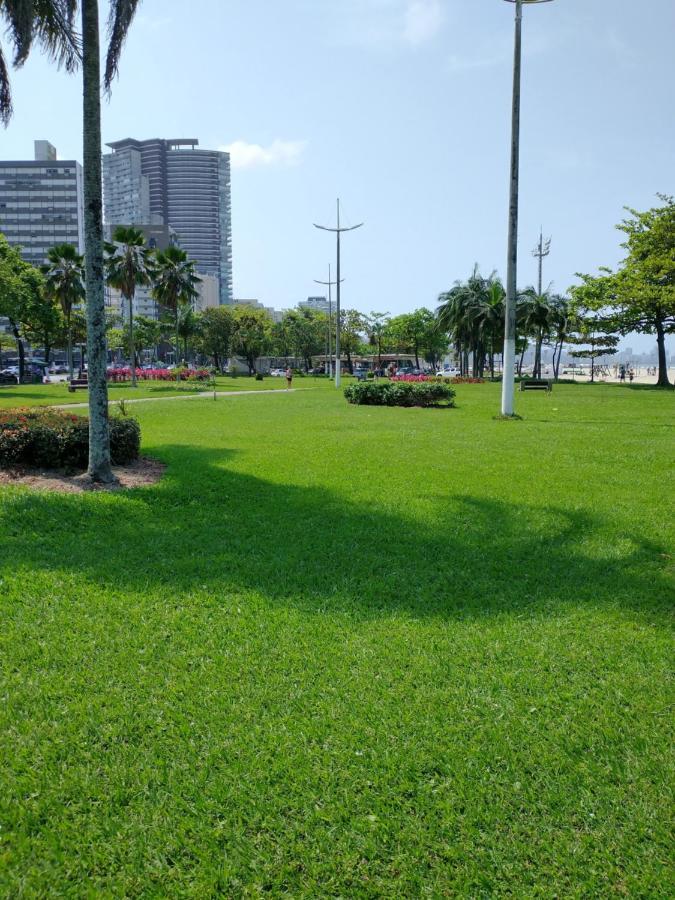Apto Em Santos, Condominio Frente Ao Mar, Garagem, Internet 250Mb, Wifi E Netflix Gratis, Smart Tv, 1 Dorm Santos  Eksteriør billede