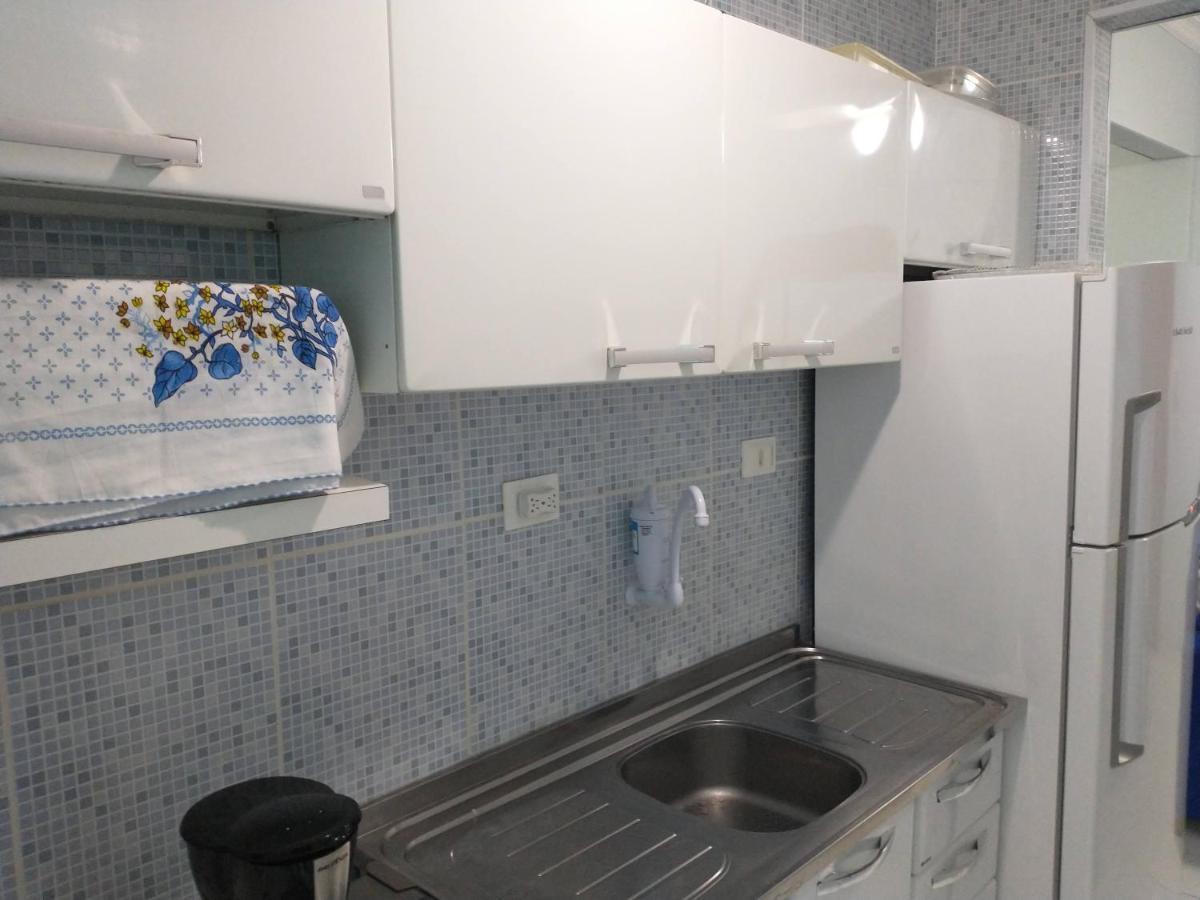 Apto Em Santos, Condominio Frente Ao Mar, Garagem, Internet 250Mb, Wifi E Netflix Gratis, Smart Tv, 1 Dorm Santos  Eksteriør billede