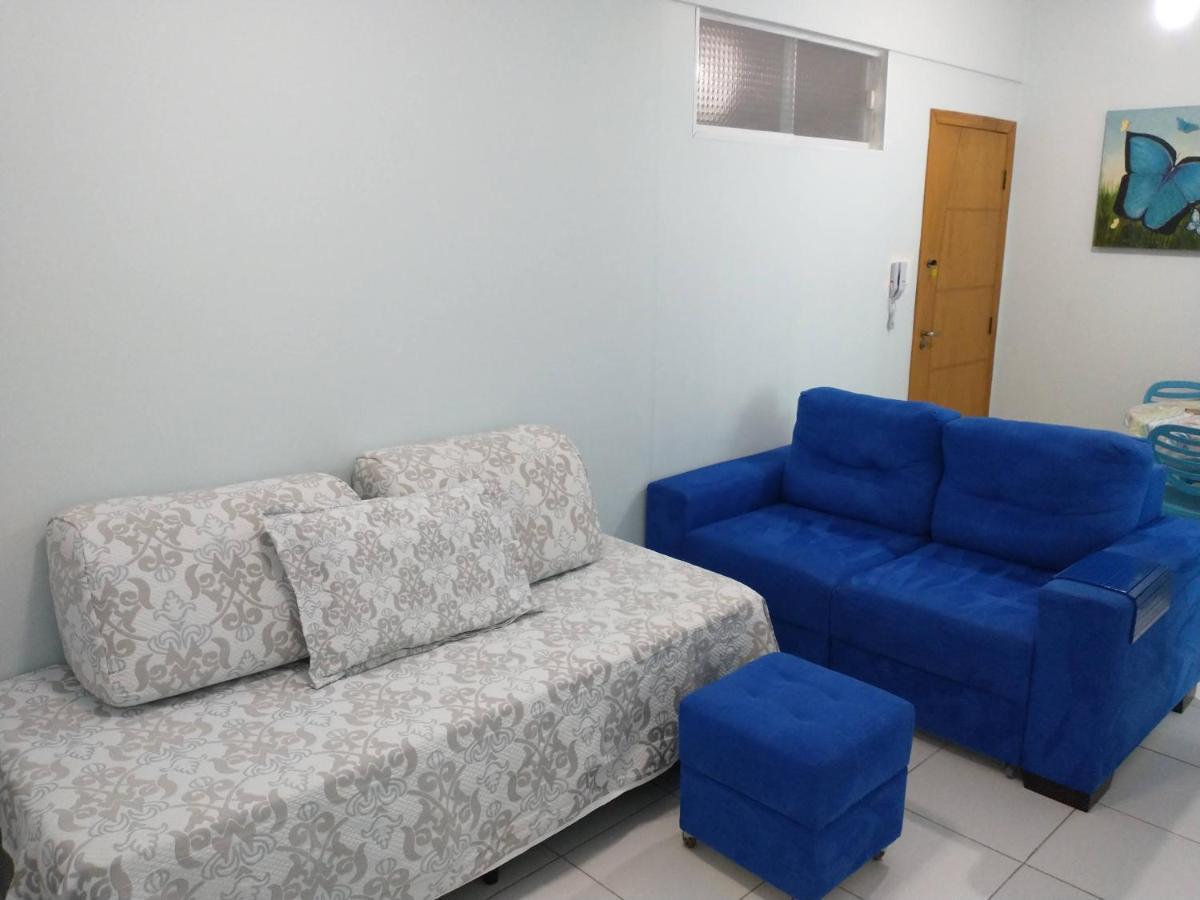 Apto Em Santos, Condominio Frente Ao Mar, Garagem, Internet 250Mb, Wifi E Netflix Gratis, Smart Tv, 1 Dorm Santos  Eksteriør billede
