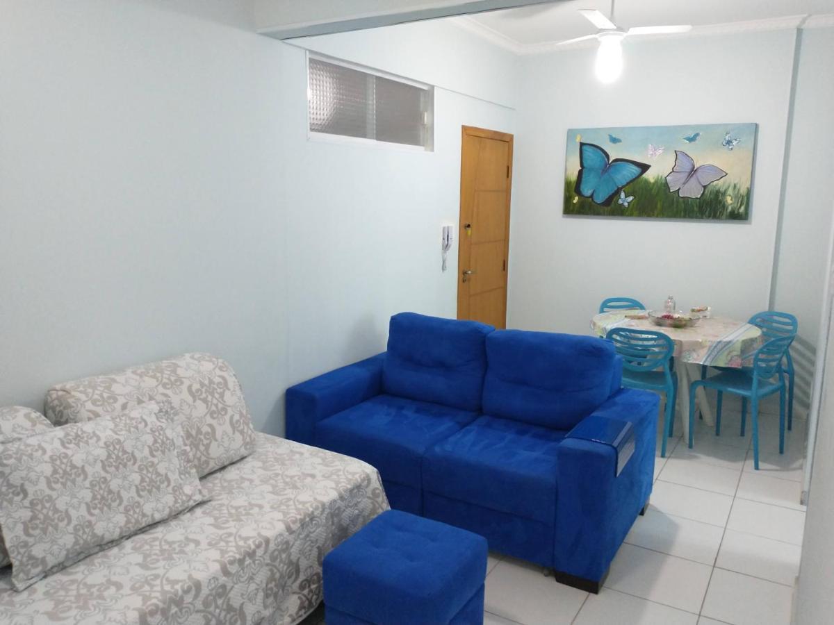 Apto Em Santos, Condominio Frente Ao Mar, Garagem, Internet 250Mb, Wifi E Netflix Gratis, Smart Tv, 1 Dorm Santos  Eksteriør billede